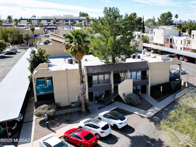 bird's eye view featuring a residential view