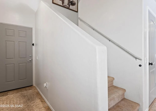 14298 S Camino El Galan, Sahuarita, AZ 85629 - stairway with baseboards