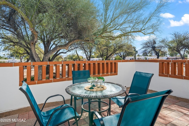 deck featuring a patio area