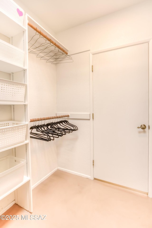 view of spacious closet