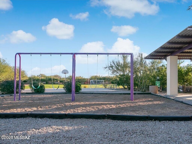 view of community play area