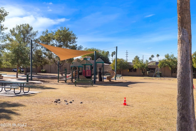 view of community playground