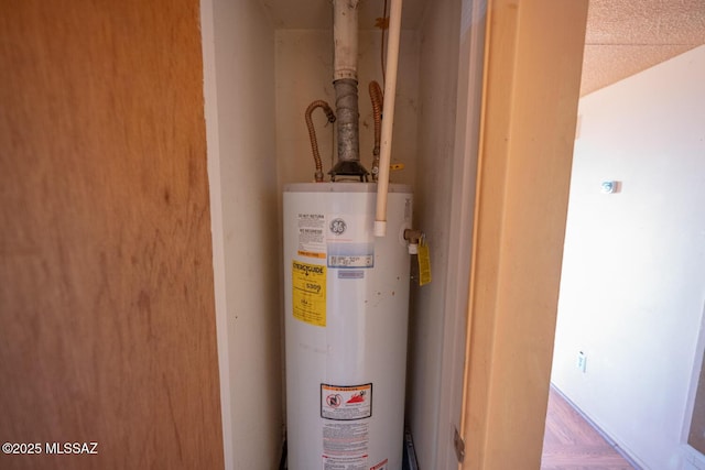 utilities featuring water heater