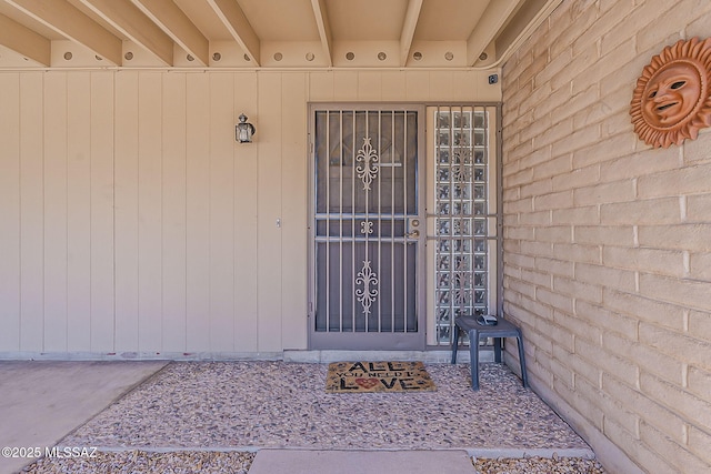 view of property entrance