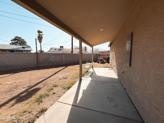 1785 Camilla Cir, Safford, AZ 85546 - view of patio / terrace featuring a fenced backyard