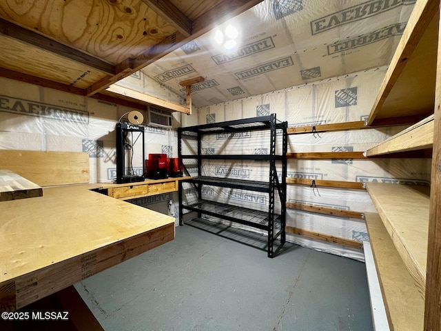 1785 Camilla Cir, Safford, AZ 85546 - storage area featuring an AC wall unit