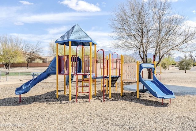 view of community play area