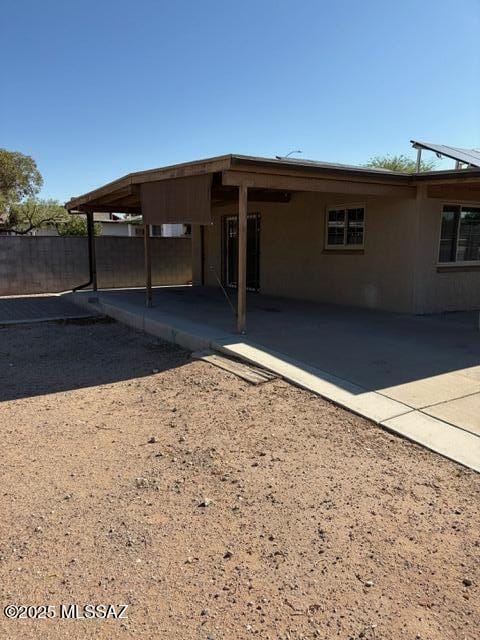 302 W Aragon Rd, Tucson, AZ 85756 - view of back of property