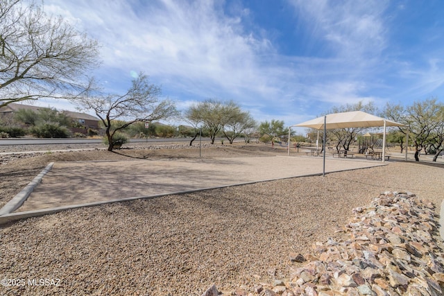 view of community featuring playground community