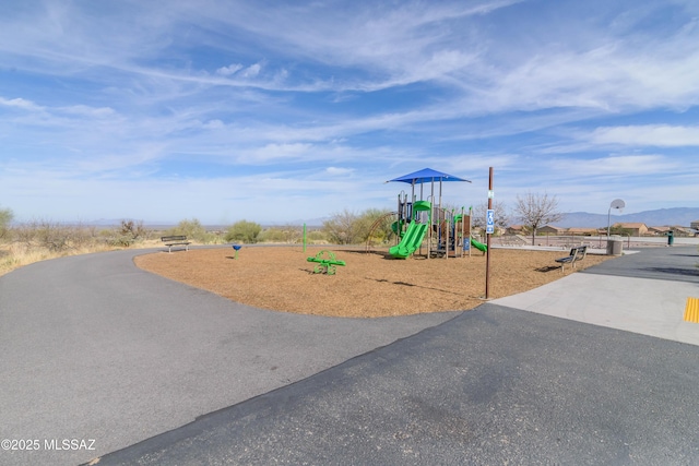 view of community play area