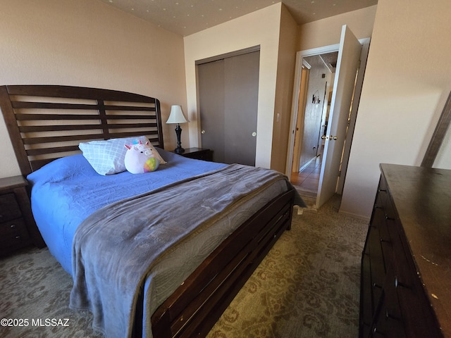 1702 E Saint Bernadine St, Tucson, AZ 85713 - bedroom with carpet floors and a closet