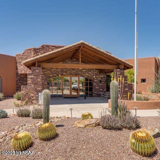 view of community with a gazebo and a patio area