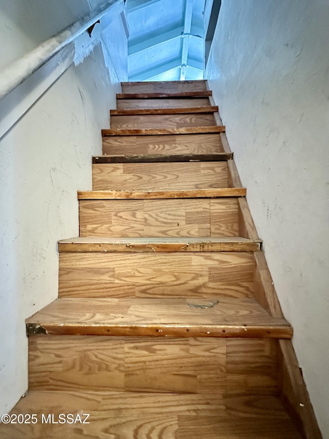 view of stairs
