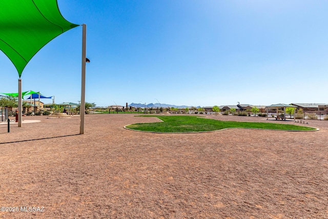 view of community