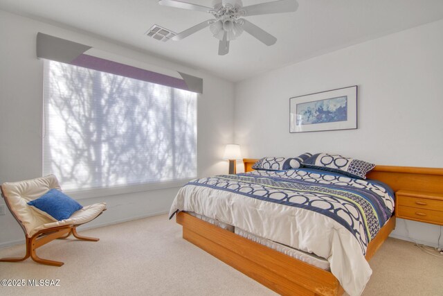 4621 S Pinnacle Peak Dr, Green Valley, AZ 85622 - bedroom featuring carpet and ceiling fan