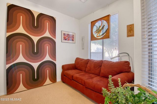 4621 S Pinnacle Peak Dr, Green Valley, AZ 85622 - view of carpeted living room