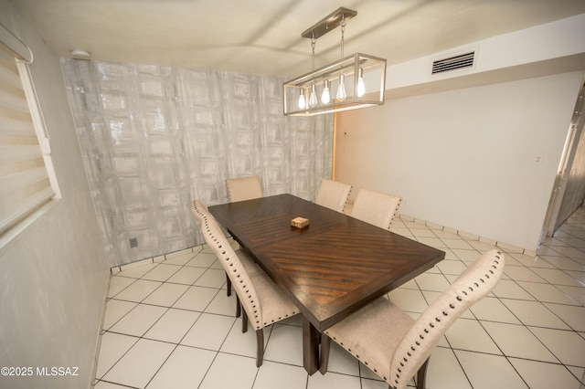 2724 N Green Pl, Nogales, AZ 85621 - dining space with visible vents and light tile patterned floors