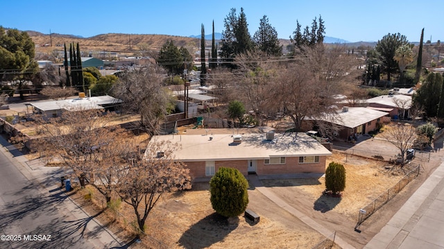2724 N Green Pl, Nogales, AZ 85621 - aerial view featuring a mountain view