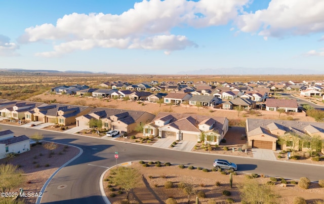 birds eye view of property featuring a residential view