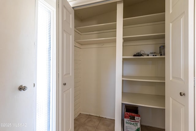 view of closet