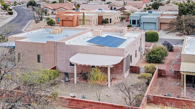 birds eye view of property featuring a residential view