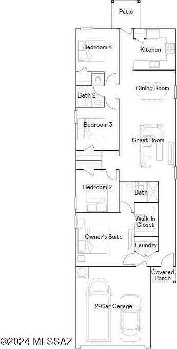 21899 E Morning Glory Ave, Red Rock, AZ 85145 - room layout