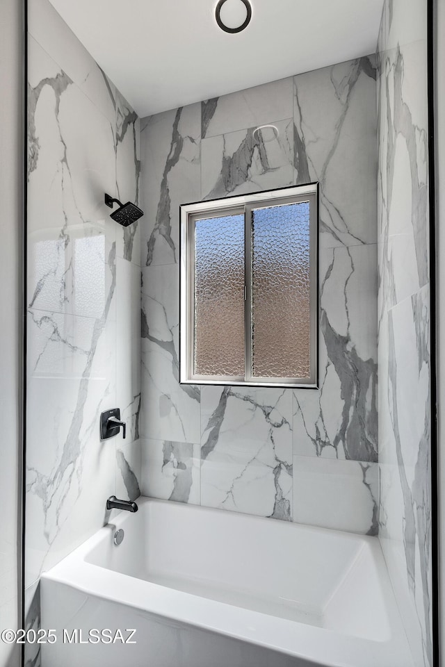 bathroom featuring shower / bathing tub combination