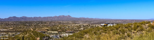 view of mountain feature