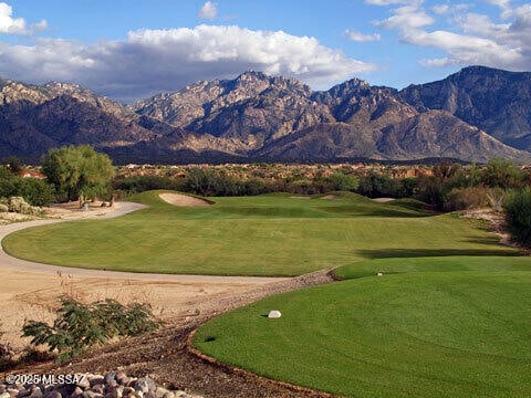 exterior space with golf course view