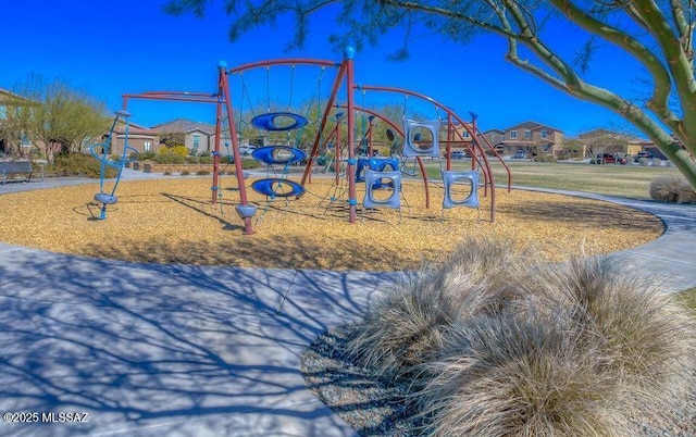 view of communal playground