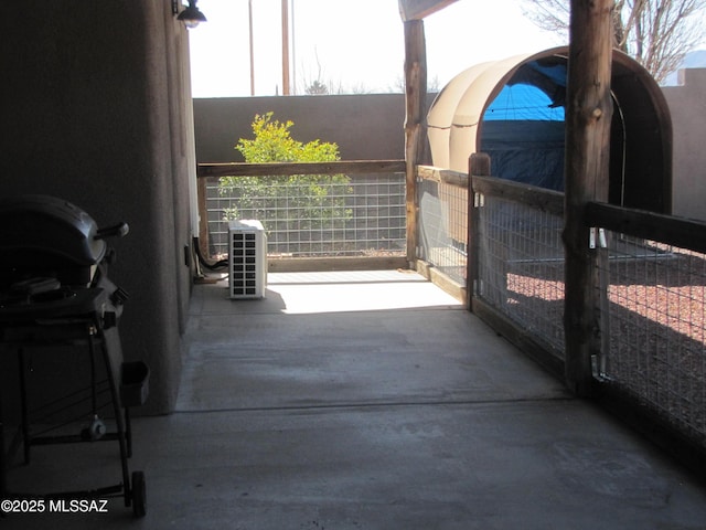 view of stable