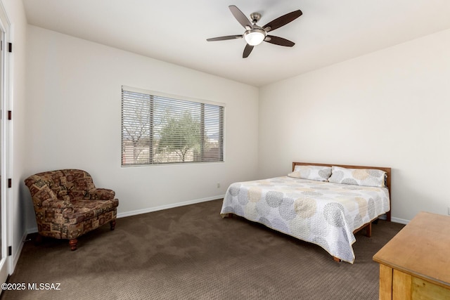 13827 E Fiery Dawn Dr, Vail, AZ 85641 - carpeted bedroom featuring ceiling fan and baseboards