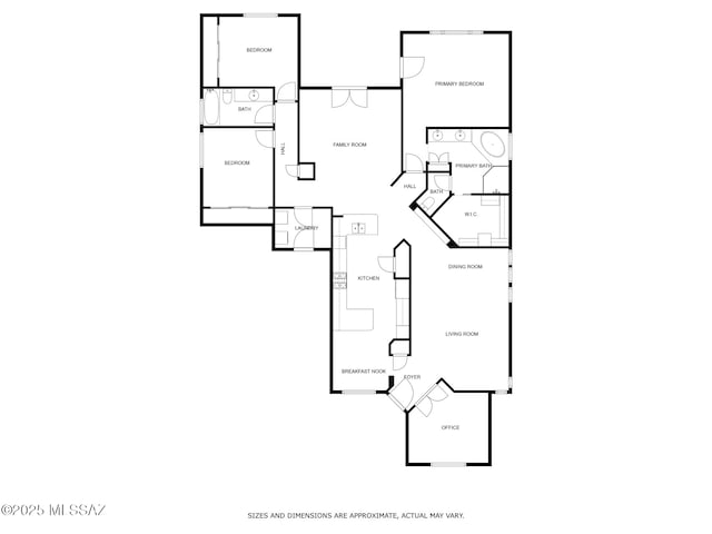 13827 E Fiery Dawn Dr, Vail, AZ 85641 - floor plan