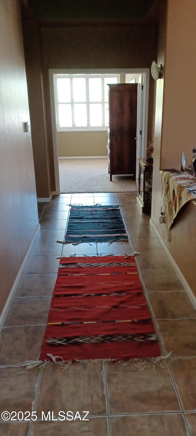 16311 S Creosote View Ln, Vail, AZ 85641 - hallway featuring baseboards and tile patterned floors