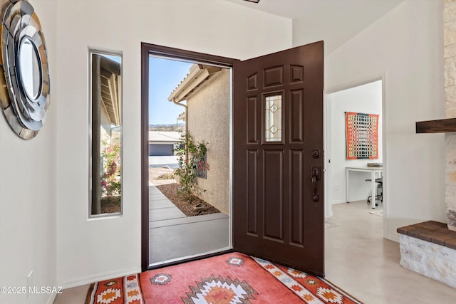 view of entrance foyer