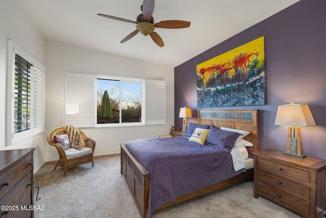 499 W Windowmaker Rd, Tucson, AZ 85737 - bedroom with baseboards, a ceiling fan, and carpet flooring
