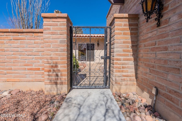 view of gate