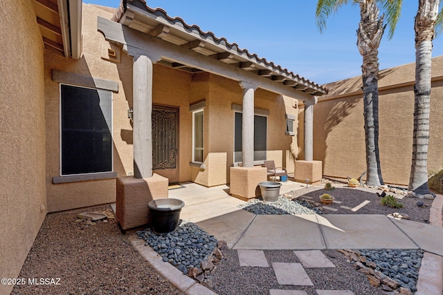 view of patio