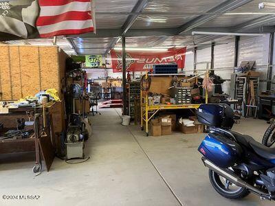 view of storage room