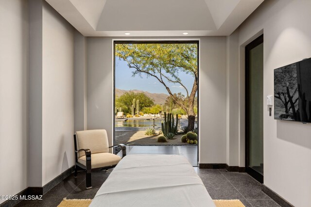 3978 N Canyon Ranch Dr, Tucson, AZ 85750 - bedroom featuring granite floors, baseboards, and recessed lighting