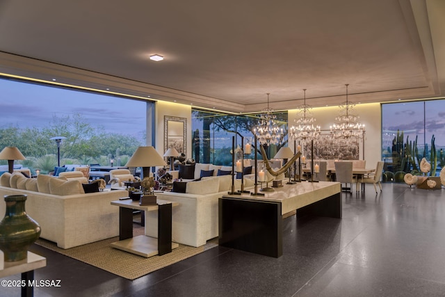 3978 N Canyon Ranch Dr, Tucson, AZ 85750 - community lobby with a wall of windows