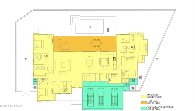 view of layout