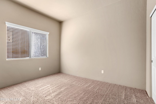 empty room featuring carpet floors