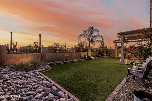 8707 N Ash Grove Ct, Tucson, AZ 85742 - view of fenced backyard