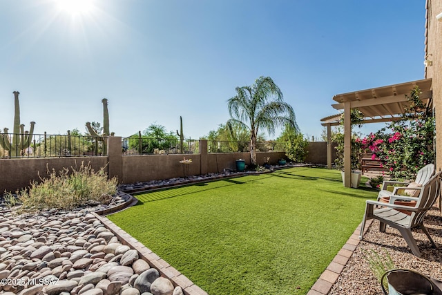 8707 N Ash Grove Ct, Tucson, AZ 85742 - view of fenced backyard
