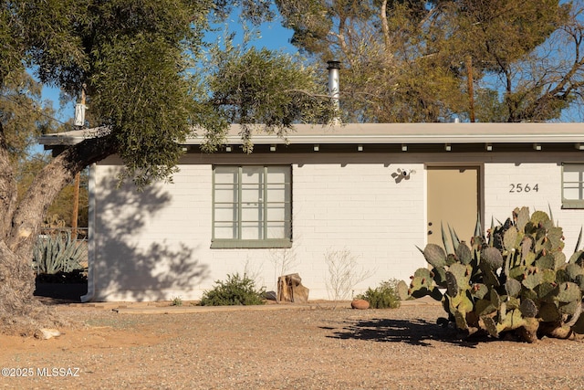 view of property exterior