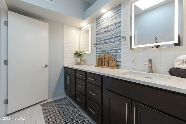 5391 W El Camino Del Cerro, Tucson, AZ 85745 - full bath featuring double vanity and backsplash