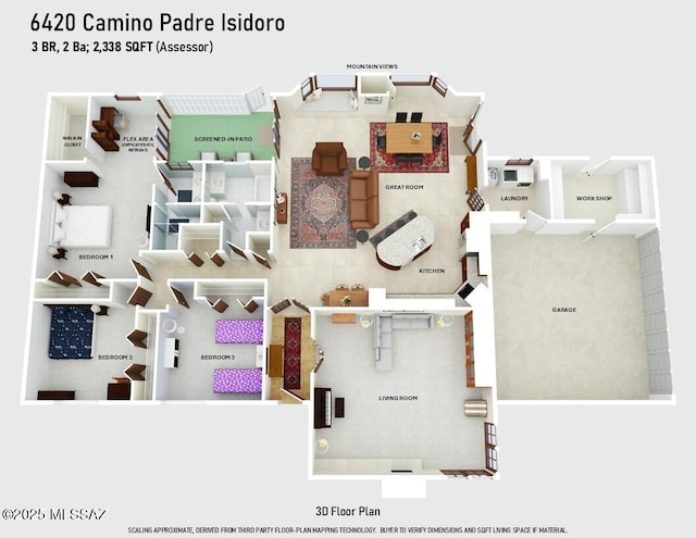 view of layout