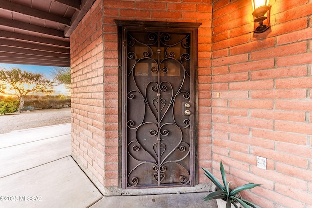 details with brick siding