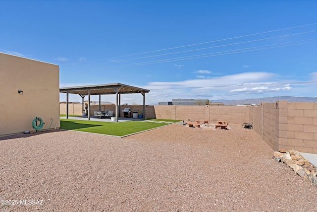 3337 E Wet Sand Pl, Vail, AZ 85641 - view of yard with a patio